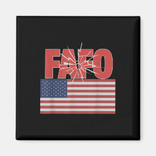 Trump Fafo, Funny Fafo, Trump, die amerikanische F Magnet