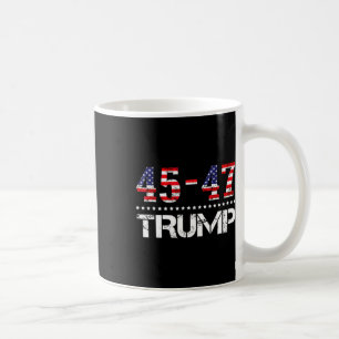 Trump-Fahne 2024 (auf dem Stapel): Amerika als Tru Kaffeetasse