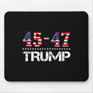 Trump-Fahne 2024 (auf dem Stapel): Amerika als Tru Mousepad