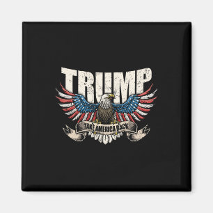 Trump-Fahne 2024 nimmt Amerika für männliche Fraue Magnet
