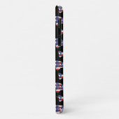 TRUMP Fahnen mit Blasen Case-Mate iPhone Hülle (Hinten/Links)