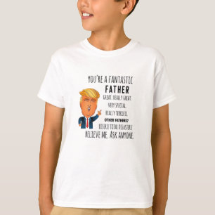Trump Father Funny Vater Geburtstag Vater Tag T-Shirt