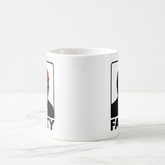 TRUMP "FATTY" COFFEE MUG KAFFEETASSE (Mittel)