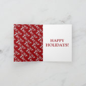 TRUMP FEIERTAGSKARTE (Innenseite)