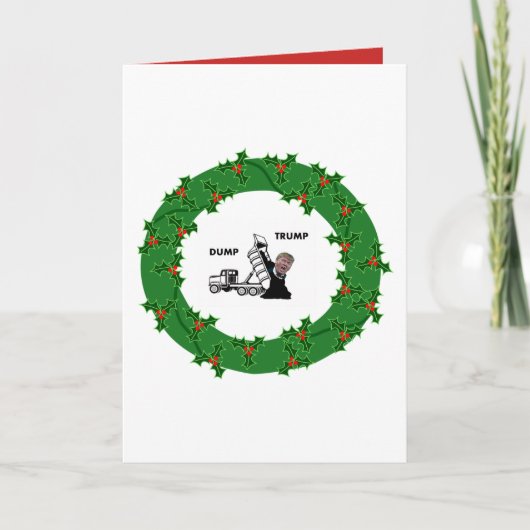 Trump Feiertagskarte (Vorderseite)