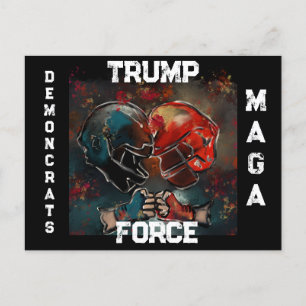 TRUMP FEIERTAGSPOSTKARTE