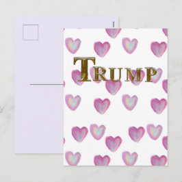 TRUMP FEIERTAGSPOSTKARTE