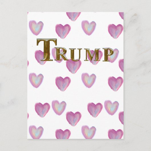TRUMP FEIERTAGSPOSTKARTE (Vorderseite)