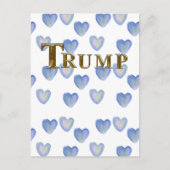 TRUMP FEIERTAGSPOSTKARTE (Vorderseite)