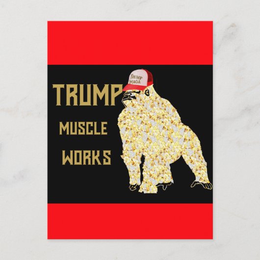 TRUMP FEIERTAGSPOSTKARTE (Vorderseite)