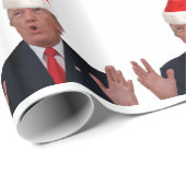 Trump. Feliz Navidad, Mexiko wird dafür bezahlen! Geschenkpapier (Rolleneckpunkt)