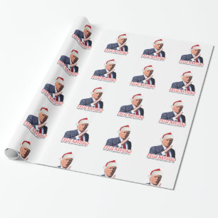 Trump. Feliz Navidad, Mexiko wird dafür bezahlen! Geschenkpapier