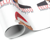 Trump. Feliz Navidad, Mexiko wird dafür bezahlen! Geschenkpapier (Rolleneckpunkt)