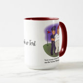 Trump Felonies Coffee Tasse (VorderseiteRechts)