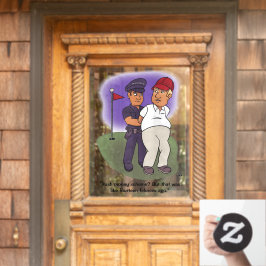 Trump Felonies Fensteraufkleber