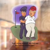 Trump Felonies Fensteraufkleber (Blatt 2)