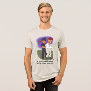 Trump Felonies Men's Oatmehl Tri-Blend Shirt