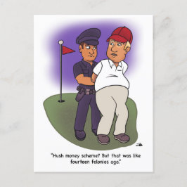 Trump Felonies Postcard Postkarte