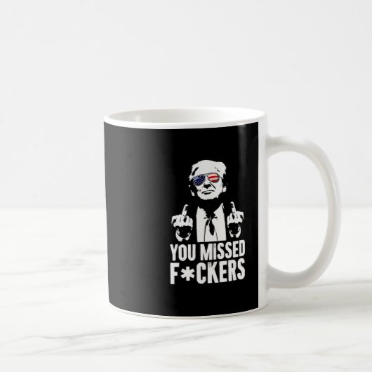 Trump Fight Fight Fight Kaffeetasse (Rechts)