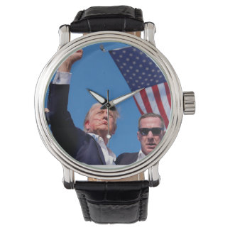 Trump fight watch armbanduhr