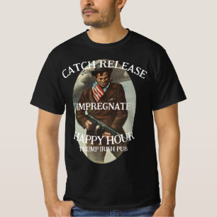 Trump Fine Art Hausanstrich Einfahrt Originale Tat T-Shirt