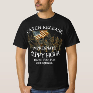 Trump Fine Art Hausanstrich Einfahrt Originale Tat T-Shirt
