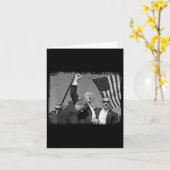 Trump Fist Pump 4 Karte (Gelbe Blume)