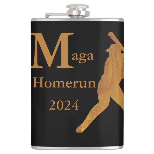 Trump Flachmann (Vorderseite)