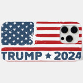 Trump Flag Amerika Case-Mate iPhone Hülle (Rückseite (Horizontal))