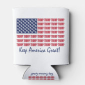 TRUMP-FLAG DOSENKÜHLER (Rückseite)