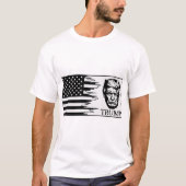 Trump Flag © FB @ #USAPatriotGraphics T-Shirt (Vorderseite)
