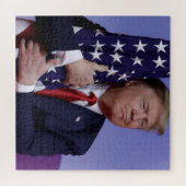 Trump Flag Hugger Puzzle (Horizontal)