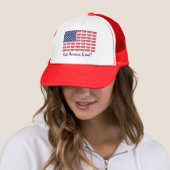 TRUMP-FLAG TRUCKERKAPPE (Beispiel)