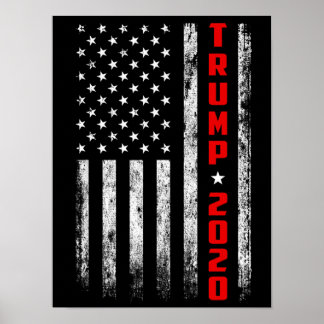 Trump-Flagge 2020 Poster