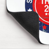 Trump-Flagge 2024 rett Amerika Mousepad (Ecke)