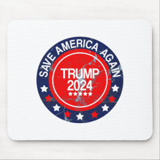 Trump-Flagge 2024 rett Amerika Mousepad