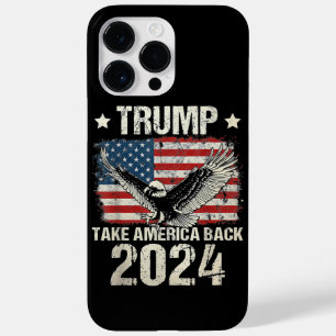 Trump-Flagge von 2024 nimmt Amerika zurück - Fraue Case-Mate iPhone 14 Pro Max Hülle
