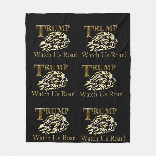 TRUMP FLEECEDECKE (Vorderseite)