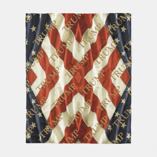 TRUMP FLEECEDECKE (Vorderseite)