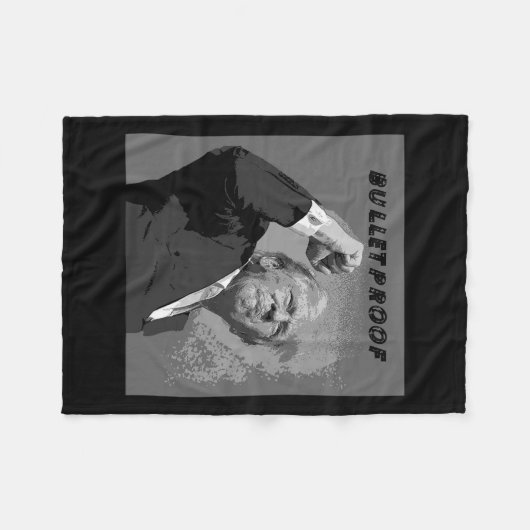 Trump Fleecedecke (Vorderseite (Horizontal))