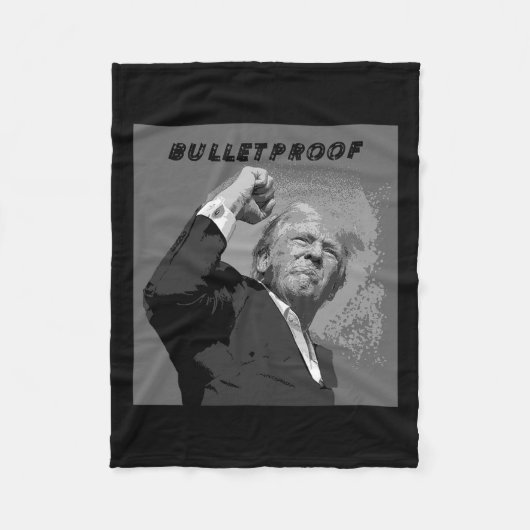Trump Fleecedecke (Vorderseite)