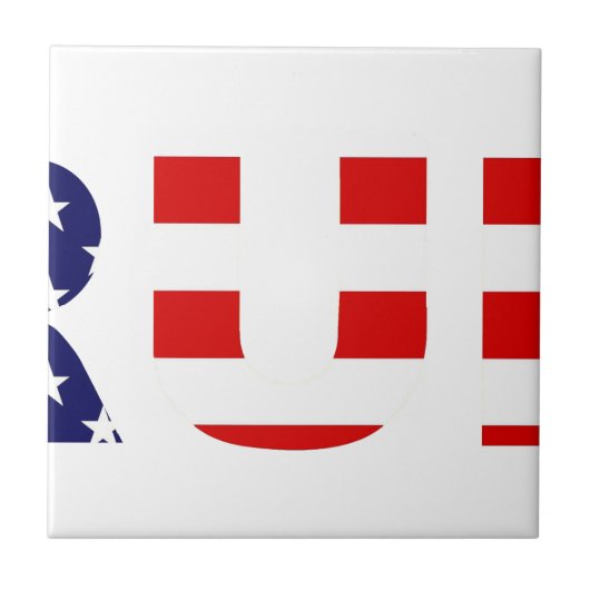 trump fliese (Vorderseite)