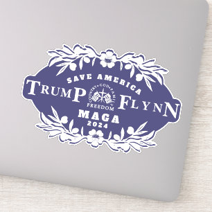 Trump Flynn 2024 Aufkleber