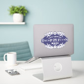 Trump Flynn 2024 Aufkleber (Laptop auf Schreibtisch)