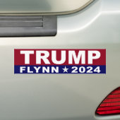 Trump Flynn 2024 Autoaufkleber