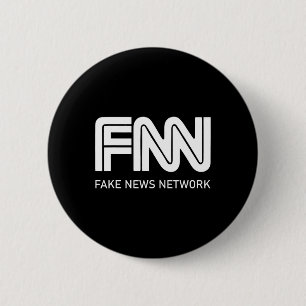 Trump Fnn Fake News Netzwerk Button