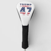 Trump Force 47 Golf Headcover (Vorderseite)