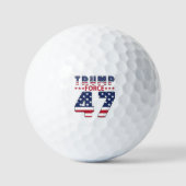 Trump Force 47 Golfball (Vorderseite)
