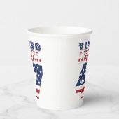 Trump Force 47 Pappbecher (Rechts)