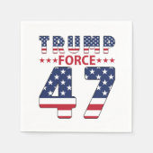 Trump Force 47 Serviette (Vorderseite)